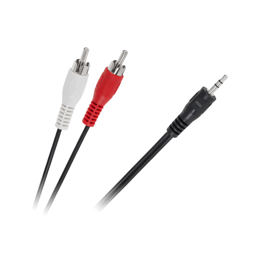 Cable cable mini jack 3.5 mm to 2x RCA 15 m KPO2747-15