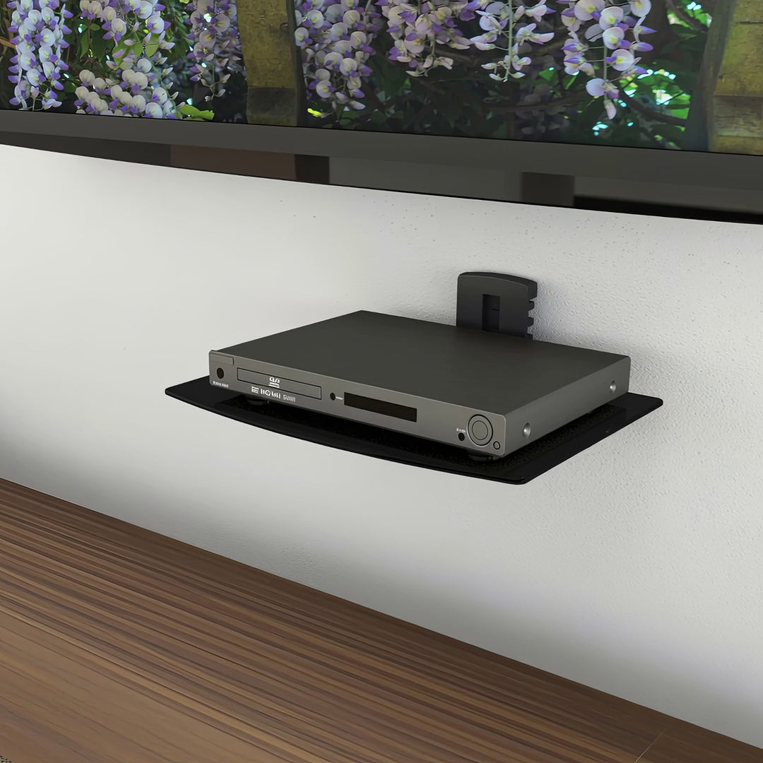 Maclean MC-663 Wall mount for DVD Players and Satellite Receivers Shelf Up to 8 kg