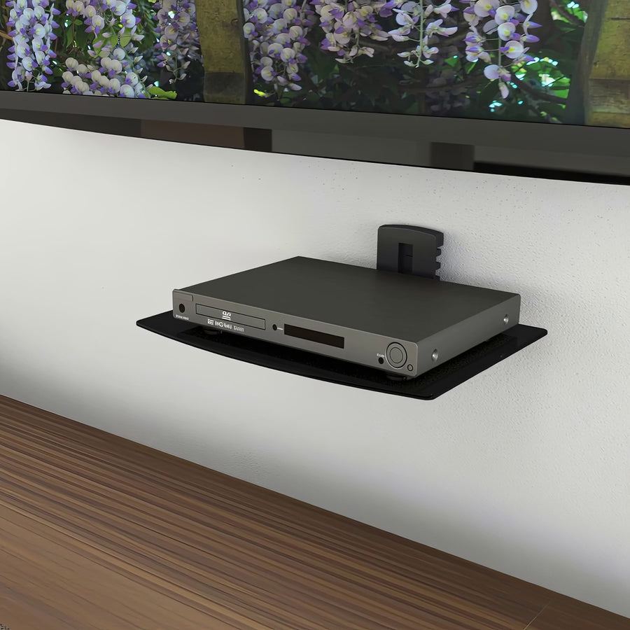 Maclean MC-663 Wall mount for DVD Players and Satellite Receivers Shelf Up to 8 kg