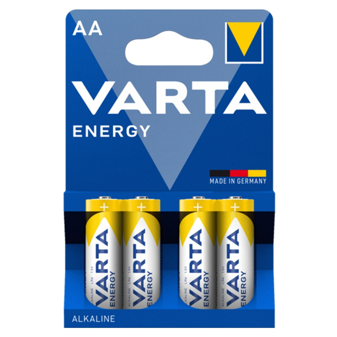 4x R-06 LR06 AA 1.5V Varta Energy Alkaline Batteries