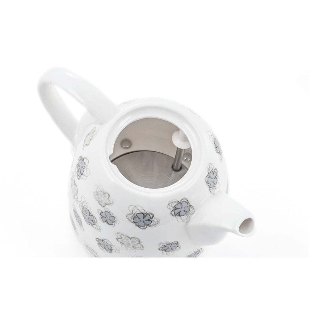 Concept RK0010NE Electric Ceramic Kettle Elegant Teapot Retro Water Level Indicator 1200W 1L