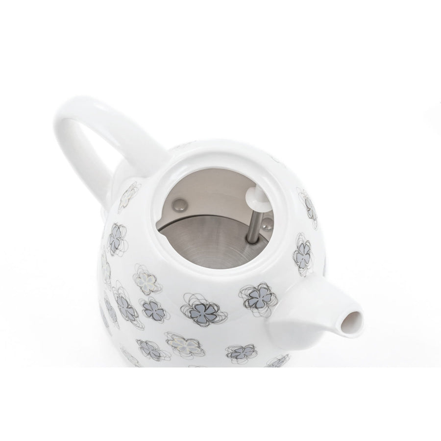 Concept RK0010NE Electric Ceramic Kettle Elegant Teapot Retro Water Level Indicator 1200W 1L