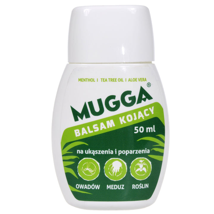 Mugga 50ml Insect Bite Relief Soothing Balm Lotion Menthol Tea Tree Oil Aloe Vera