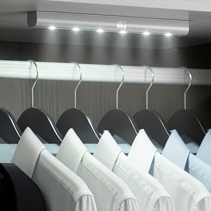 Maclean MCE123 LED Light Strip Stick PIR Under Cabinet Motion Sensor Kitchen Cabinet