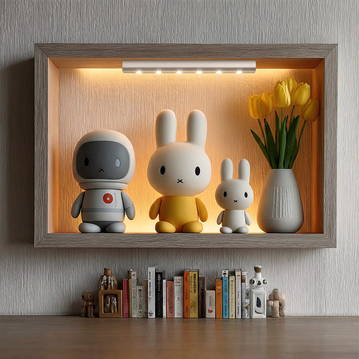 Maclean MCE123 LED Light Strip Stick PIR Under Cabinet Motion Sensor Kitchen Cabinet