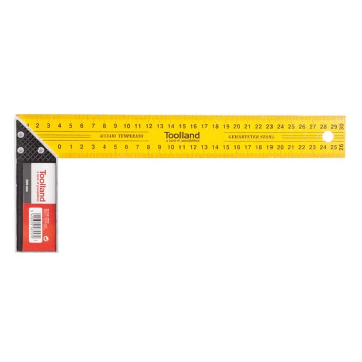 Toolland angle bar, steel, graduated, 300mm, HTS30