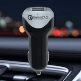 Maclean MCE157 Car Charger Dual USB Quick Charge QC 3.0 Universal Smart IC 1.5m 2.4A