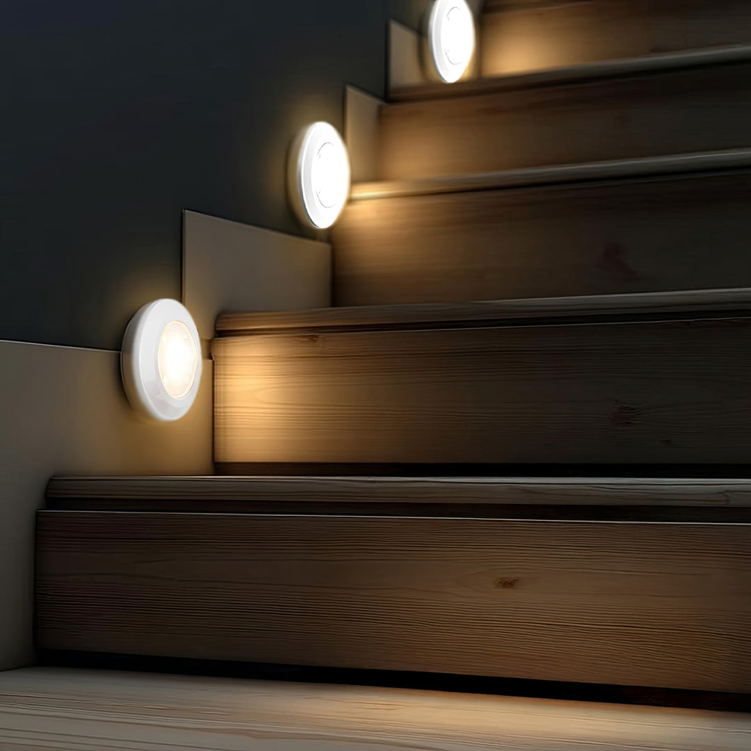 Maclean Energy MCE165 6 x LED Lamps Light Set 6 PCS Remote Control AAA Battery