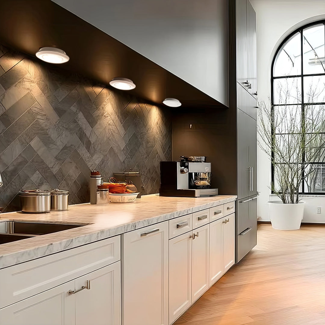 Maclean Energy MCE165 6 x LED Lamps Light Set 6 PCS Remote Control AAA Battery