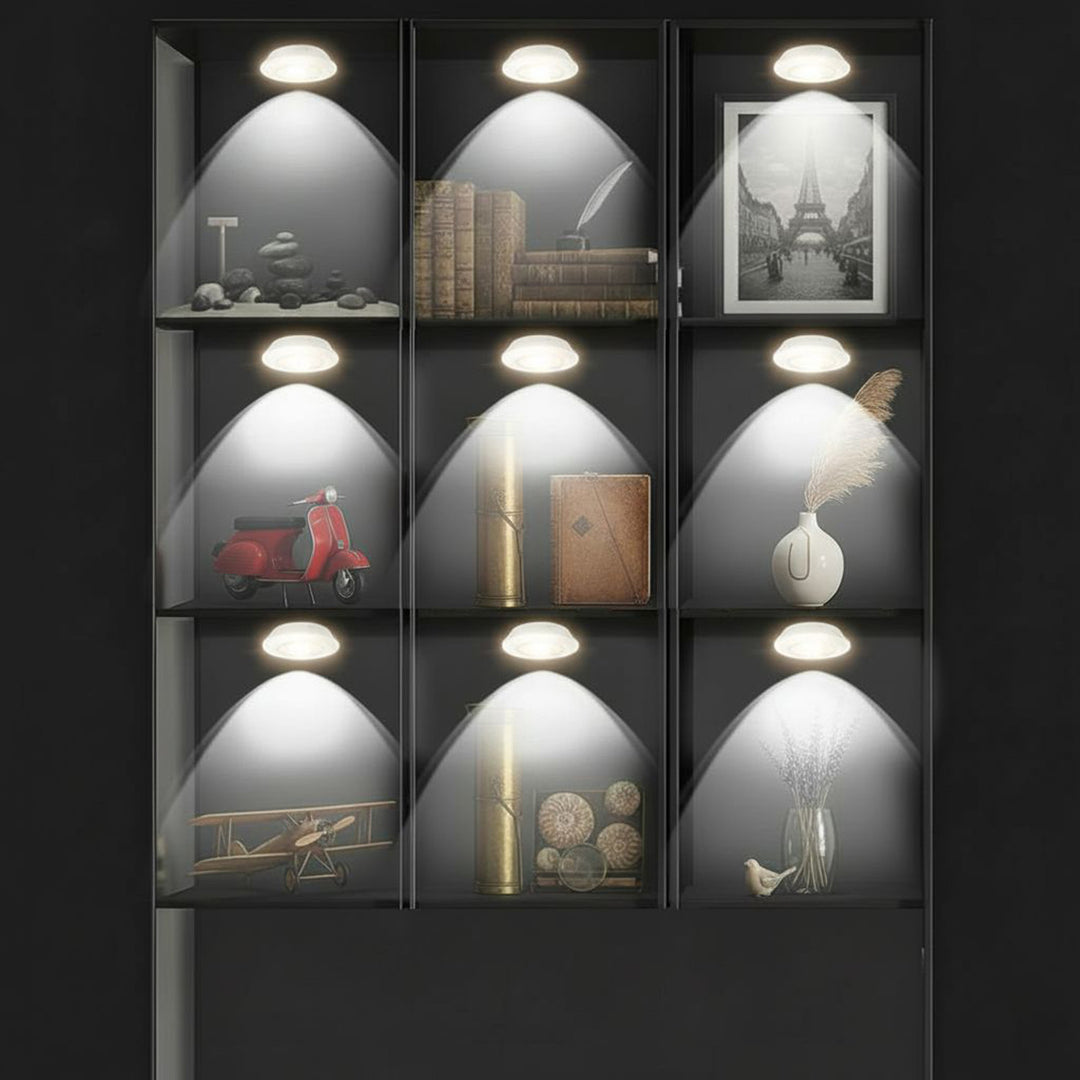 Maclean Energy MCE165 6 x LED Lamps Light Set 6 PCS Remote Control AAA Battery