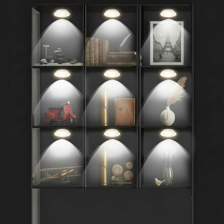 Maclean Energy MCE165 6 x LED Lamps Light Set 6 PCS Remote Control AAA Battery