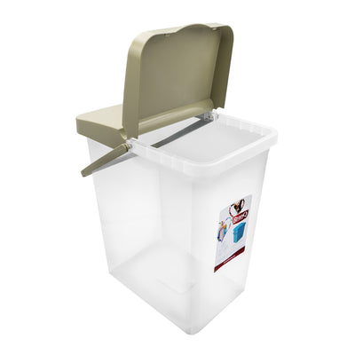 BranQ 1311 10-liter Clear Container for Pet Food Powder
