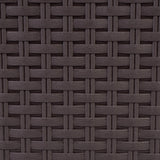 Curver 209906 Storage Unit with Drawers Curver Rattan Style Chest of Drawer Organiser Closet 4x 14L - Brown