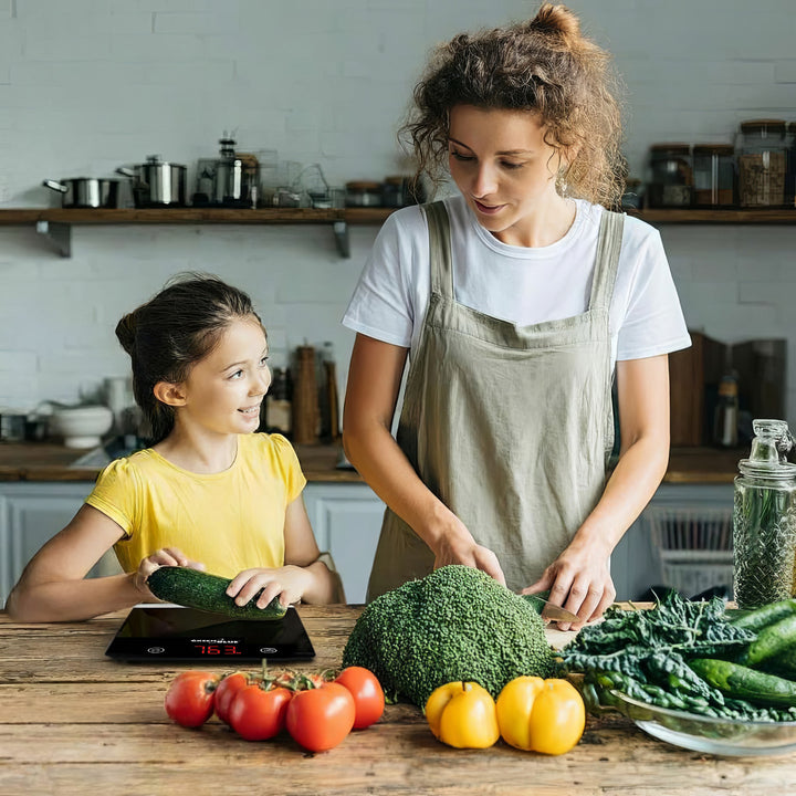 GreenBlue GB171 Digital Kitchen Scale Black  Meals Preparing