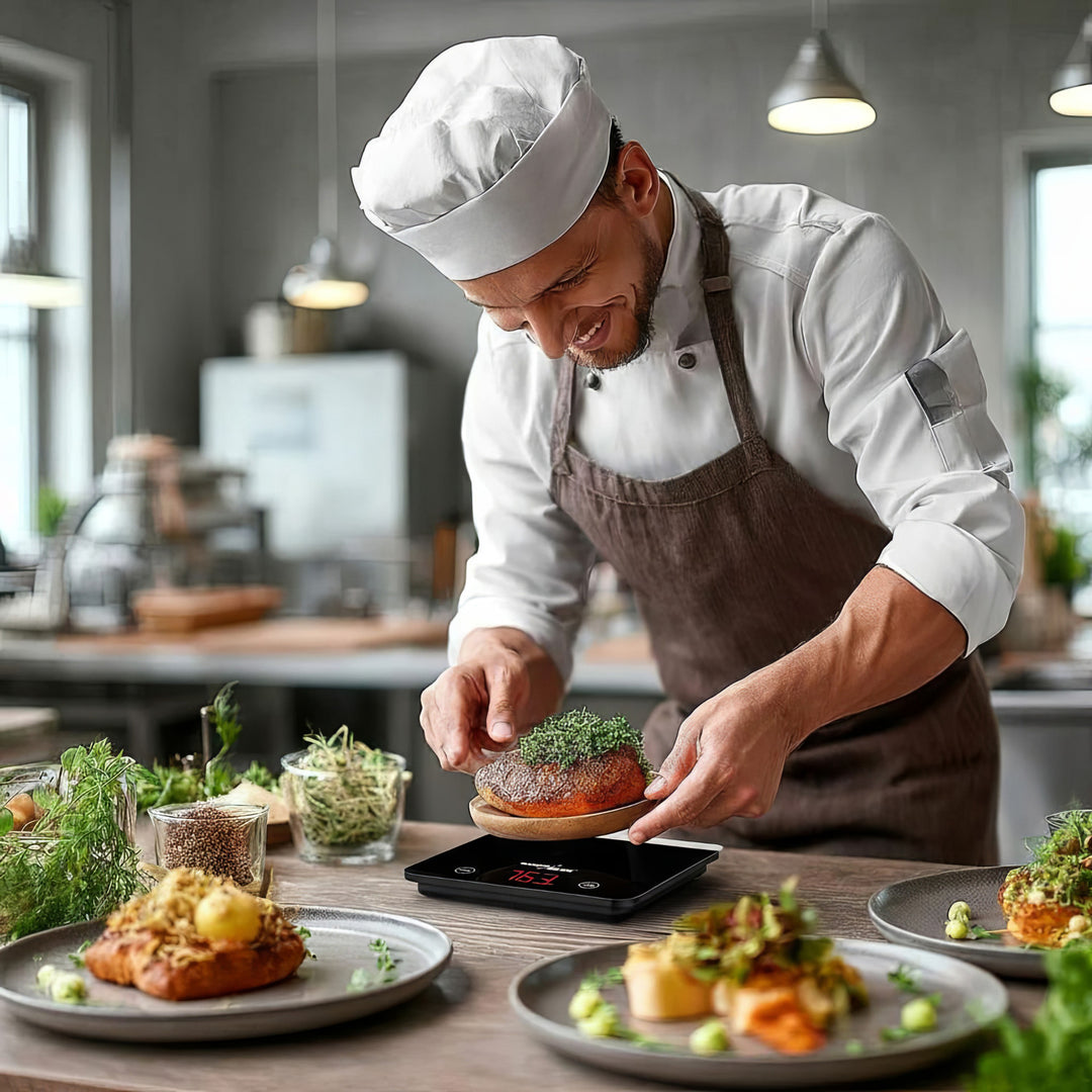 GreenBlue GB171 Digital Kitchen Scale Black  Meals Preparing