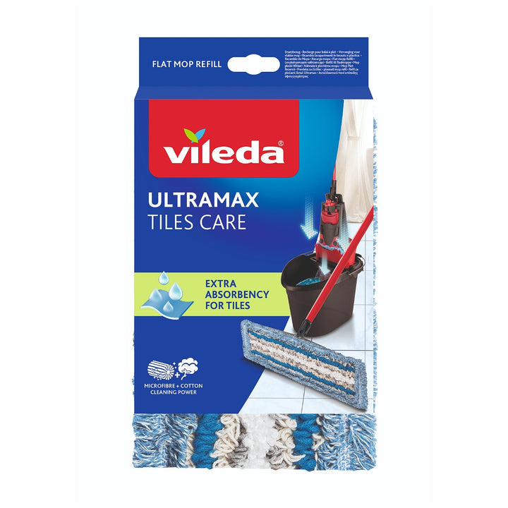 Vileda mop pad for cleaning tiles and PVC, Ultramax Tiles Care
