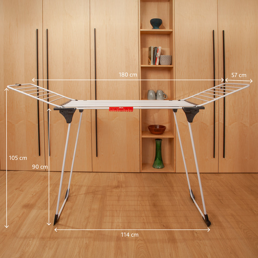 Vileda King standing clothes dryer with thick aluminum lines