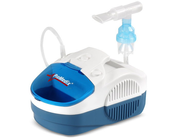 Promedix PR-800 Family Nebulizer Inhaler with Accessories Complete Set Kid Adult Child Masks Tube Medicine Cup