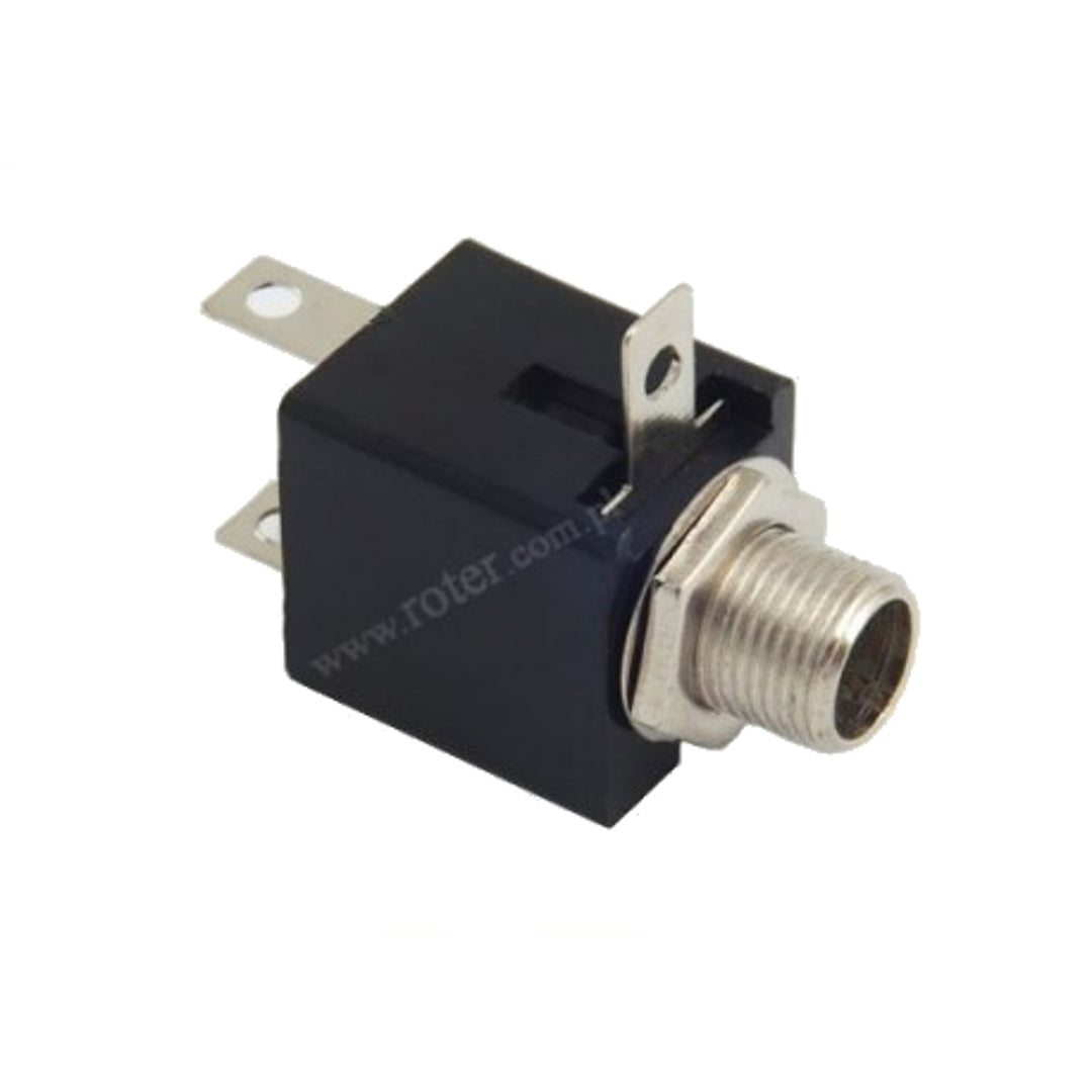 6.3mm jack jack assembly stereo plastic housing