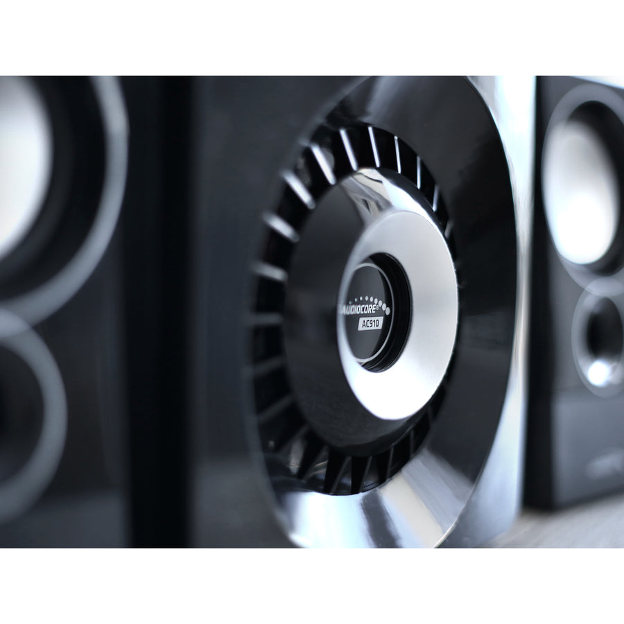 Audiocore AC910 Bluetooth 2.1 Speakers Stereo System Loudspeaker FM Radio, TF Card Input, AUX, USB-Powered
