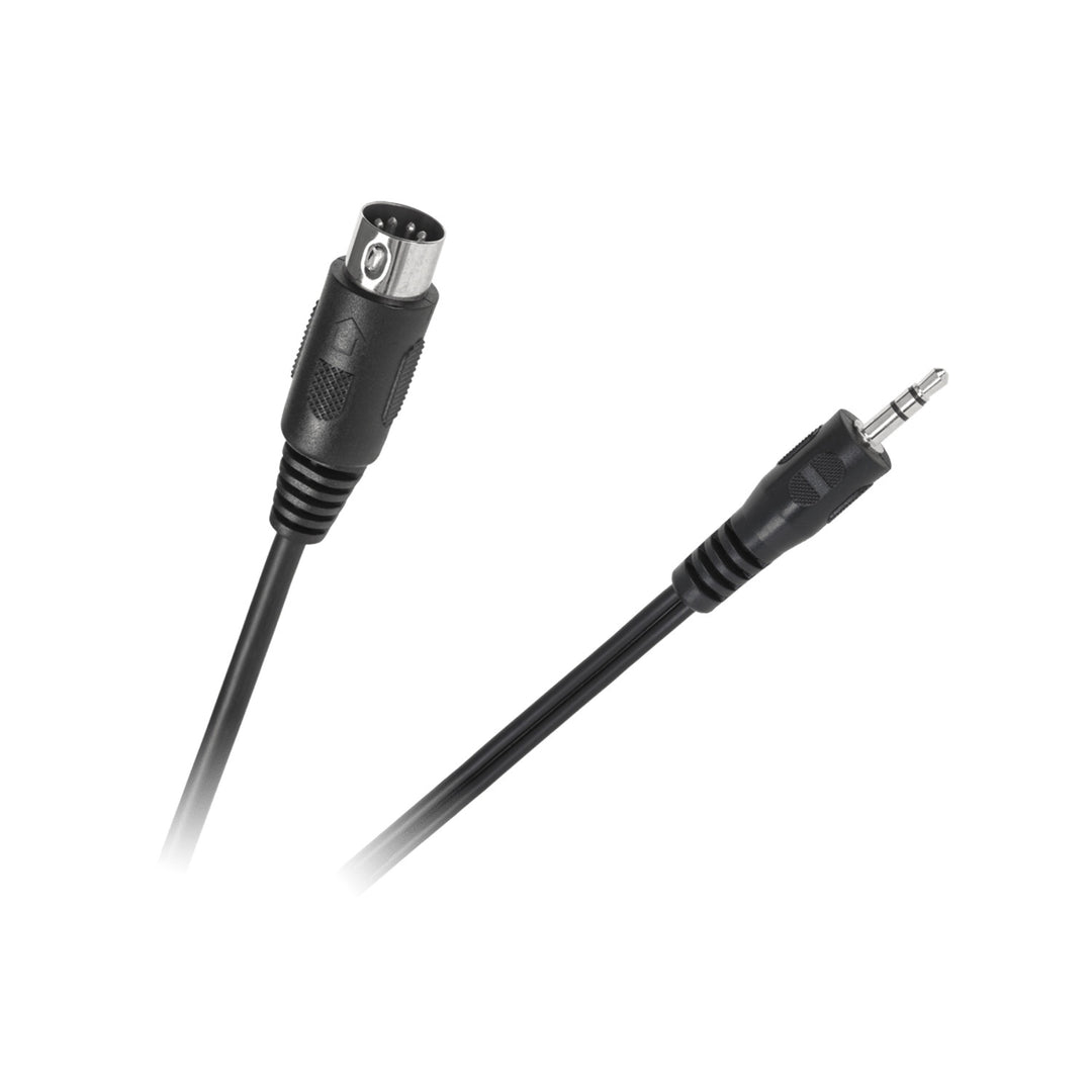 Audio cable DIN5 - jack mini plug 3.5mm 120 cm
