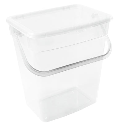 Plast Team 50600802 Washing Powder Storage Container 10L Transparent