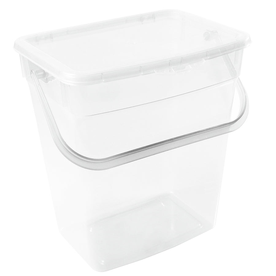 Plast Team 50600802 Washing Powder Storage Container 10L Transparent