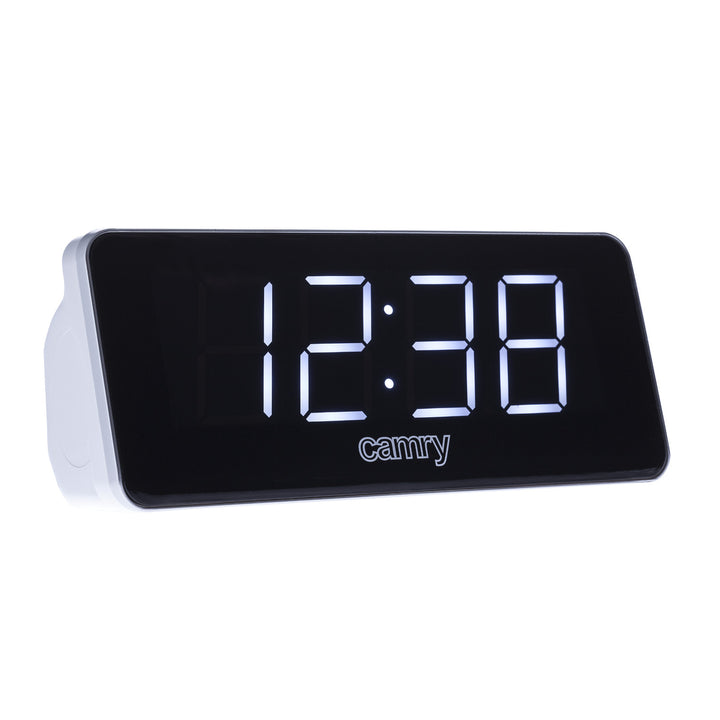 Camry CR 1156 radio alarm clock AM and FM frequency LED display