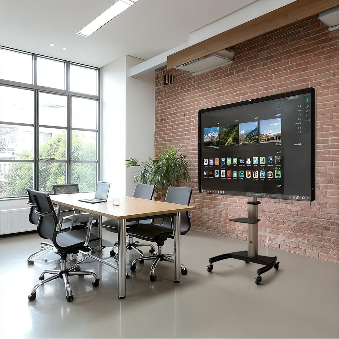 Maclean MC-801 Professional LCD TV LED OLED QLED Plasma TV Stand mounted on the stand max 70 "max. 50 kg max. VESA 600x400 Height adjustable