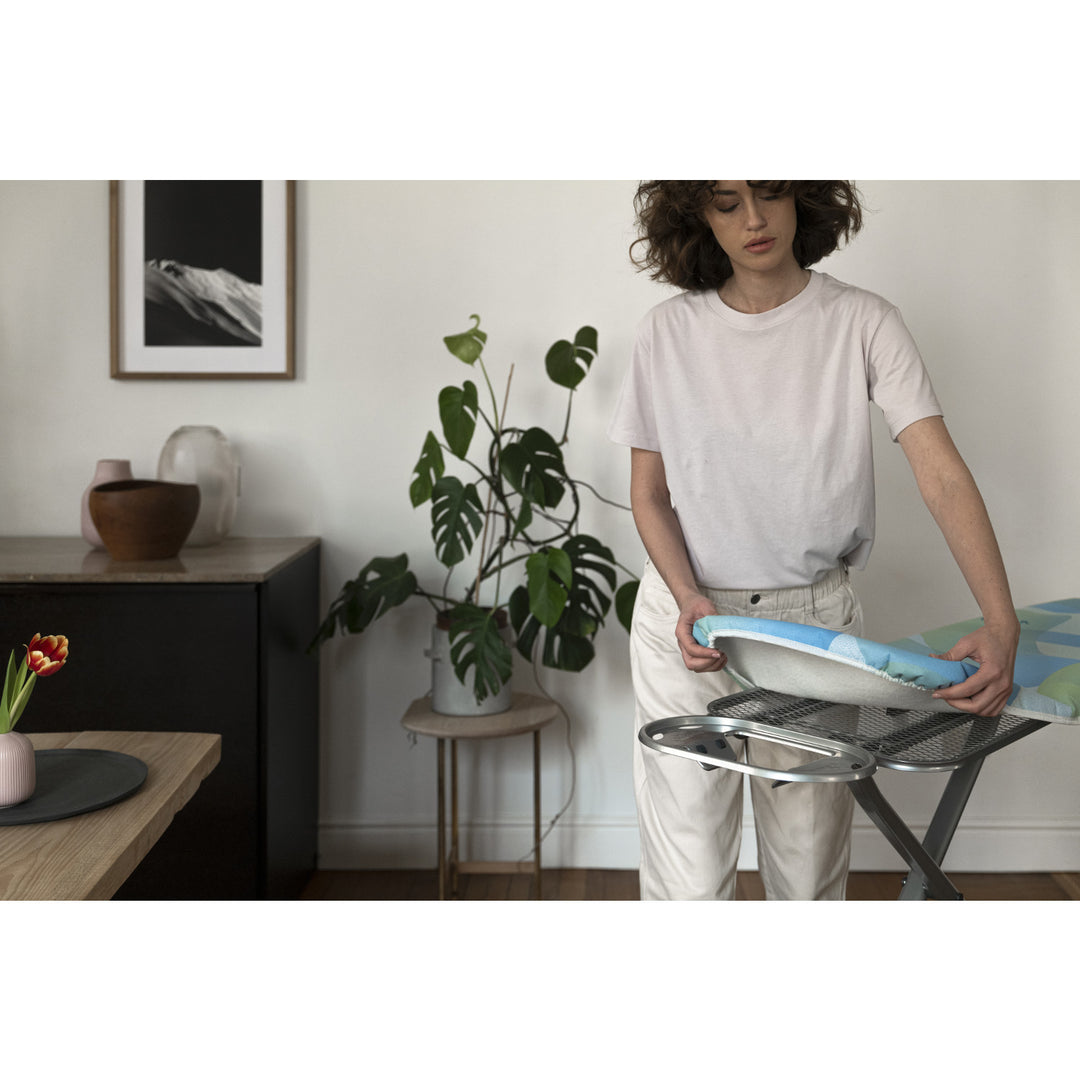 VILEDA PREMIUM 2 in 1 Ironing Board Cover Super Soft and Durability Heat Reflecting Universal Size Protection Against Moving Cover