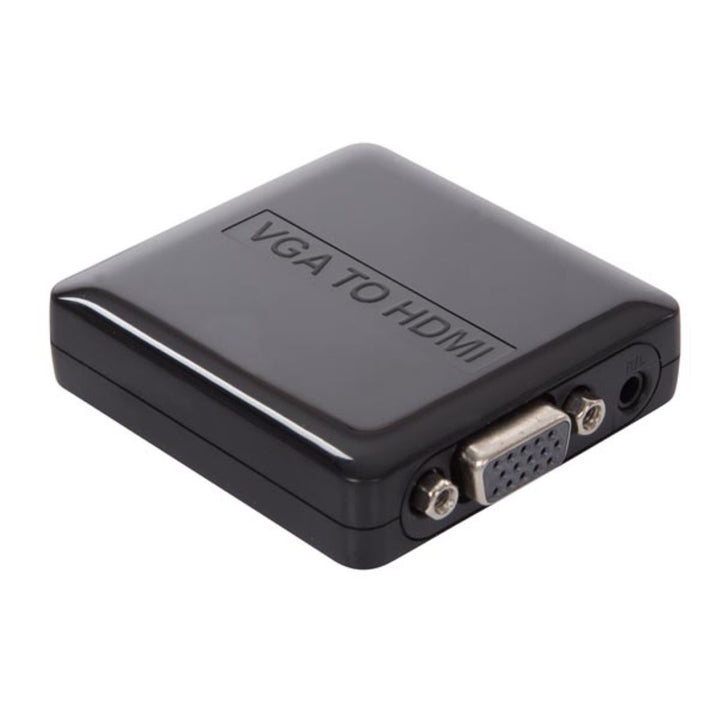 VGA to HDMI converter with Full HD 1080p audio powered by USB