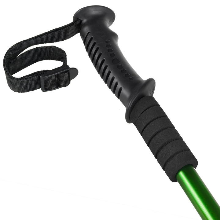 65–135 cm Telescopic Green Aluminum Nordic Walking Poles