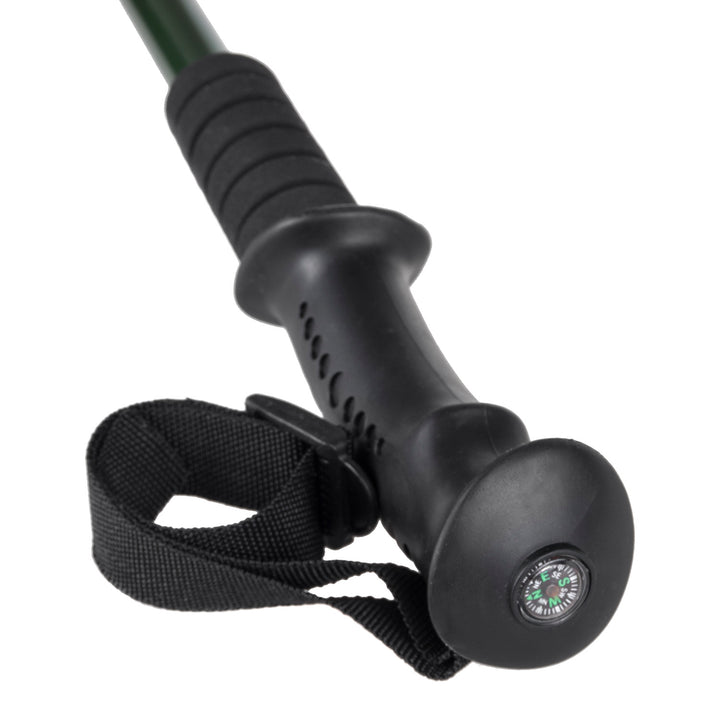 65–135 cm Telescopic Green Aluminum Nordic Walking Poles