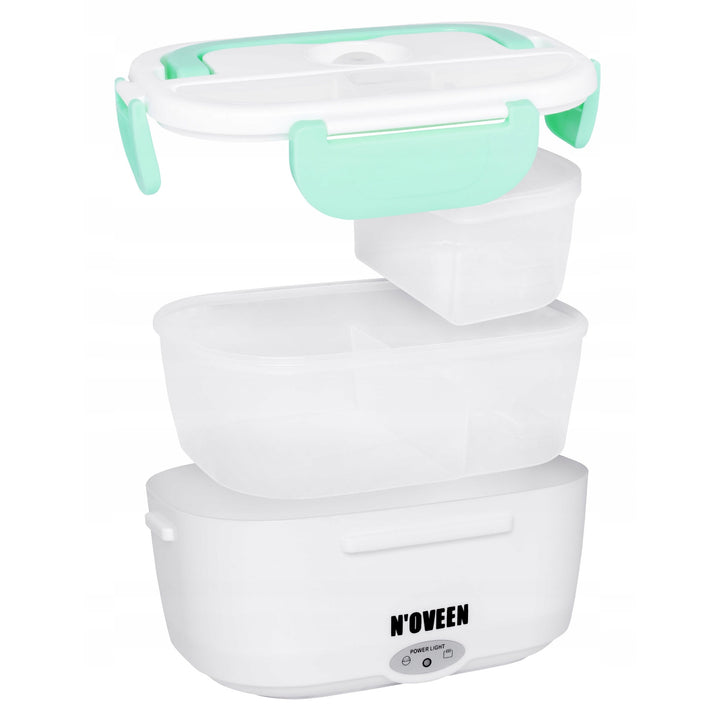 Noveen LB330 Mint-Colored Electric Lunch Box Food Warmer