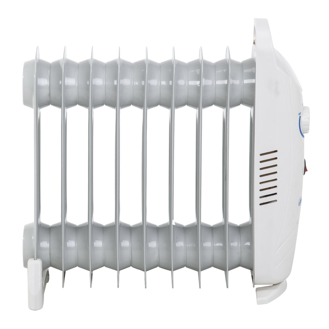Mesko oil heater, 9 ribs, 1000W, temperature control, gray, MS 7805