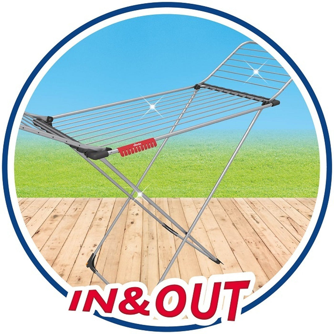 Vileda 100 washing machine, resistant to rust and harsh weather conditions