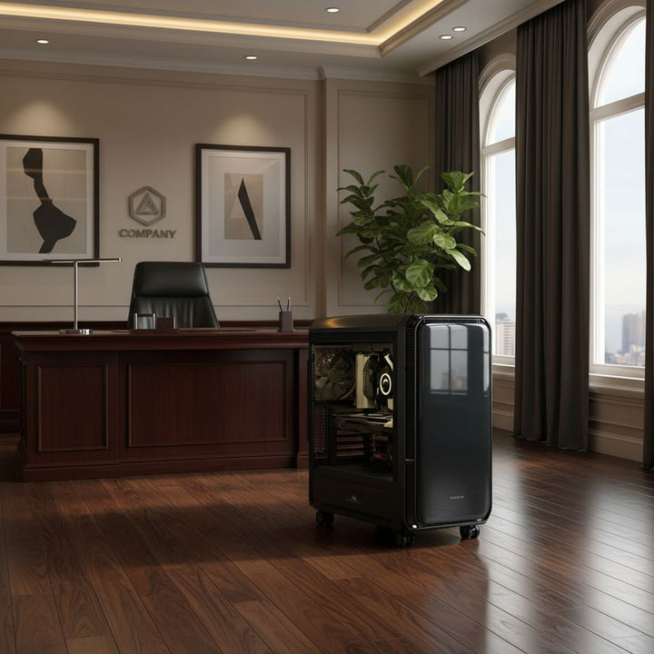 Universal Computer Stand Cart with wheels Mobile CPU up to 10kg Cart PC Desktop