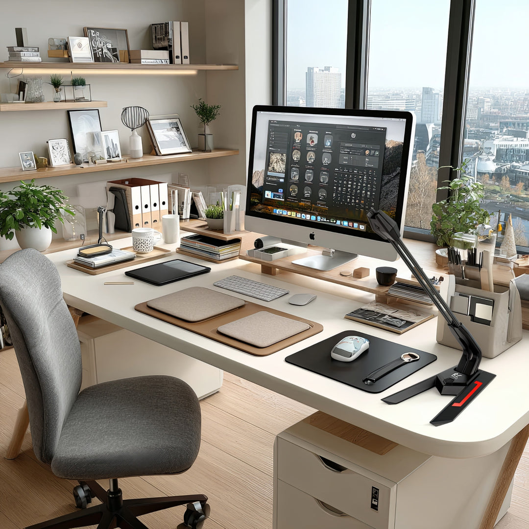 NanoRS RS710 Gaming Microphone Desktop Mic YouTube Streaming USB LED Backlight Windows