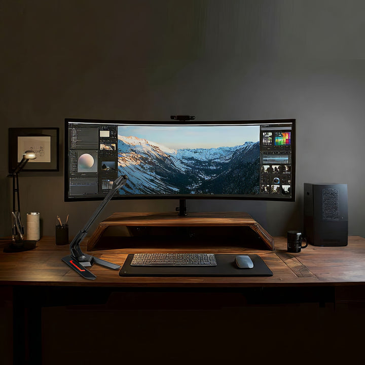 NanoRS RS710 Gaming Microphone Desktop Mic YouTube Streaming USB LED Backlight Windows