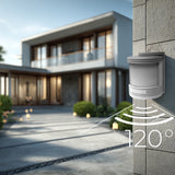 GreenBlue GB212 Wireless input siren, motion sensor 52 white tunes, 230V, max. 8 sensors