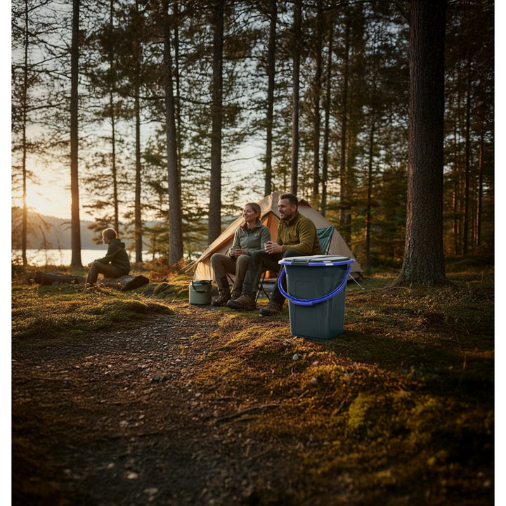 Buicéad Leithris Taistil Inaistrithe GreenBlue GB320BB 19L uasmhéid 120kg