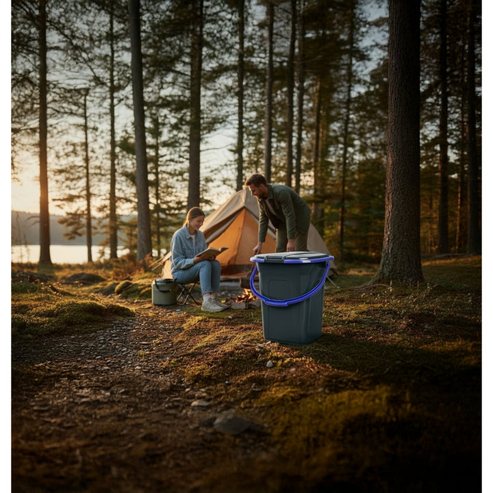 Buicéad Leithris Taistil Inaistrithe GreenBlue GB320BB 19L uasmhéid 120kg