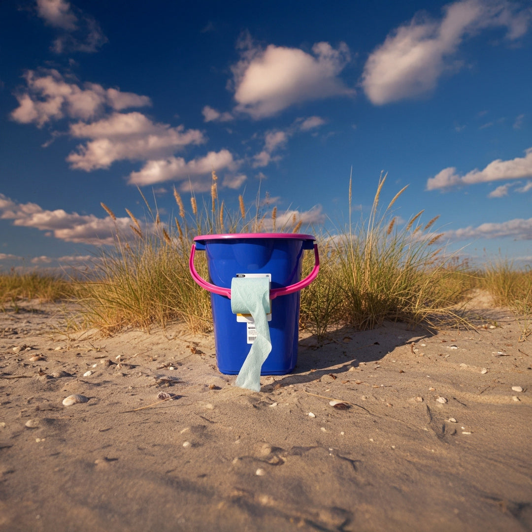 Buicéad Leithris Campála Inaistrithe 19L GreenBlue GB320BR Féile Taistil le Láimhseáil, Suíochán Insbhainte - Gorm Cabhlaigh &amp; Bándearg