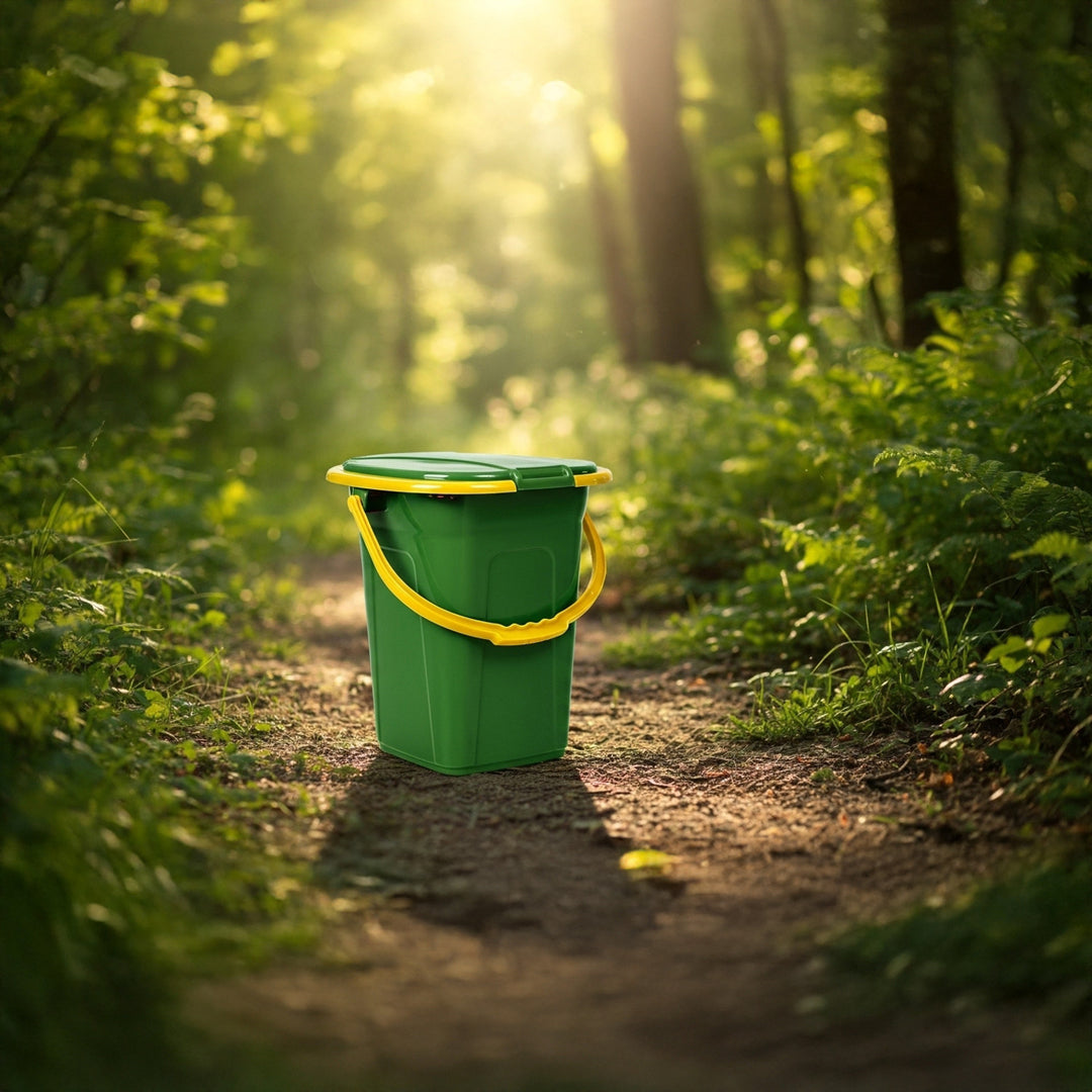 GreenBlue GB320GO dark green-orange travel toilet maximum load 120kg