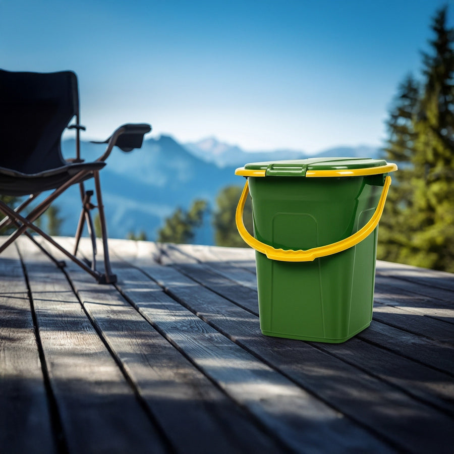 GreenBlue GB320GO dark green-orange travel toilet maximum load 120kg