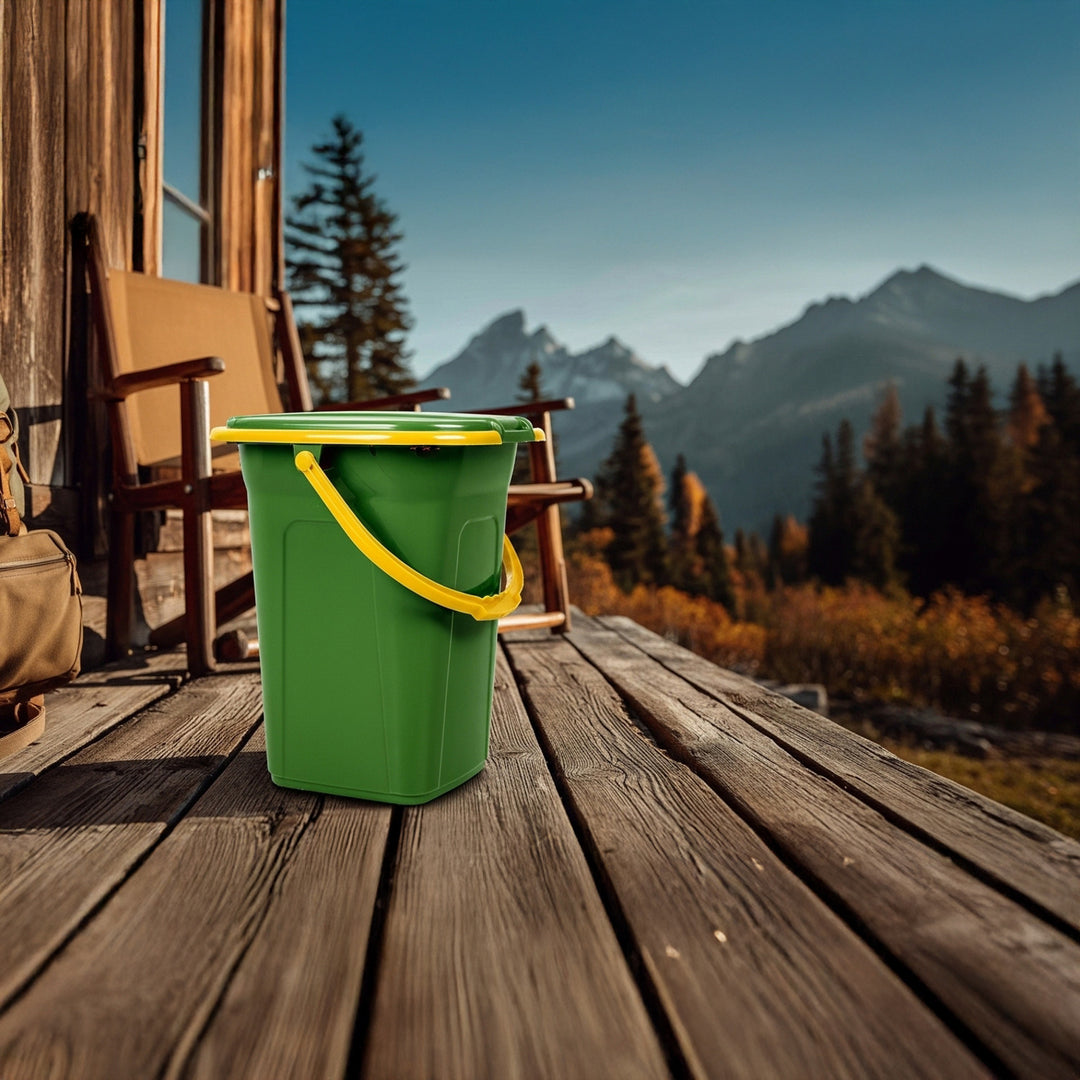 GreenBlue GB320GO dark green-orange travel toilet maximum load 120kg