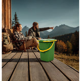 GreenBlue GB320GO dark green-orange travel toilet maximum load 120kg