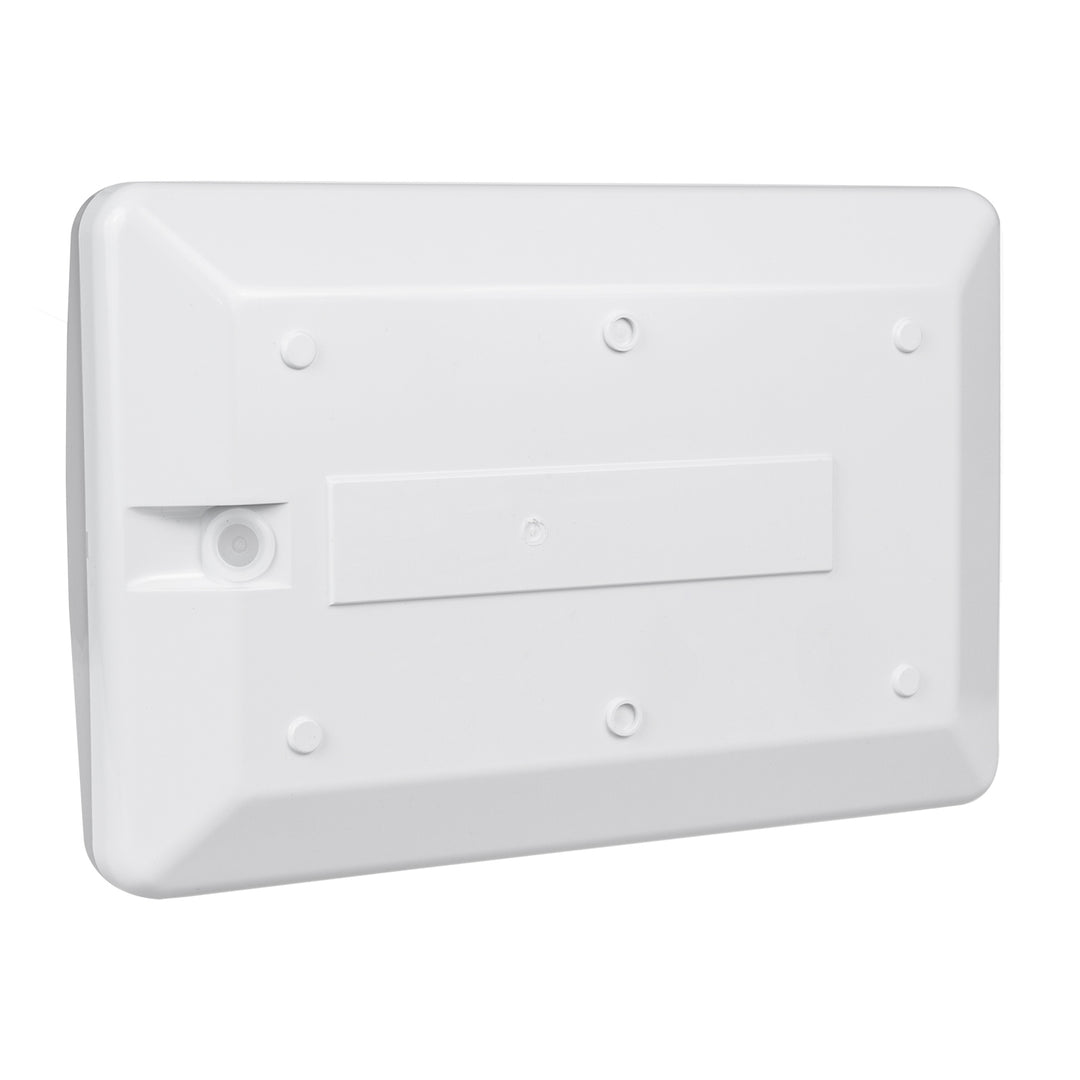 Maclean LED Lamp, house number, with twilight sensor, white, max. 10W, IP65, neutral color temperature (4000K), max. 1000 lm, MCE292 W