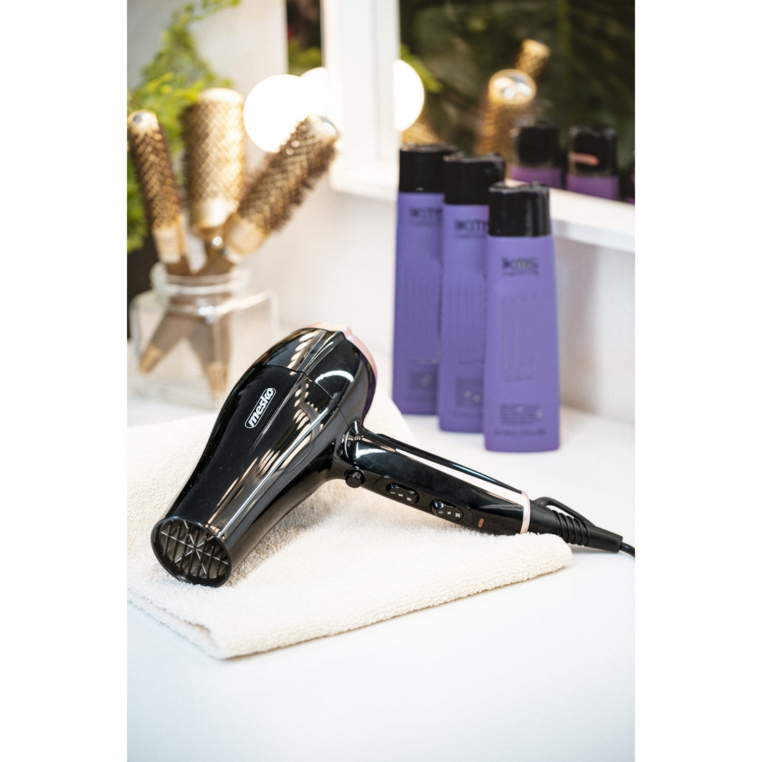 Mesko MS 2249 Hair Dryer - Regulators for Blowing Force &amp; Temperature - Cold Blow Function - 2 Blowing Force Levels - 3 Temperature Settings - 2300W