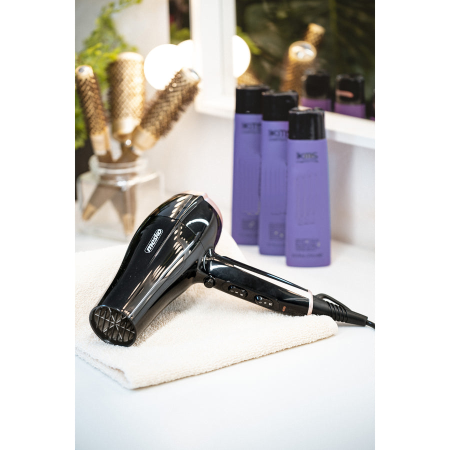 Mesko MS 2249 Hair Dryer - Regulators for Blowing Force & Temperature - Cold Blow Function - 2 Blowing Force Levels - 3 Temperature Settings - 2300W